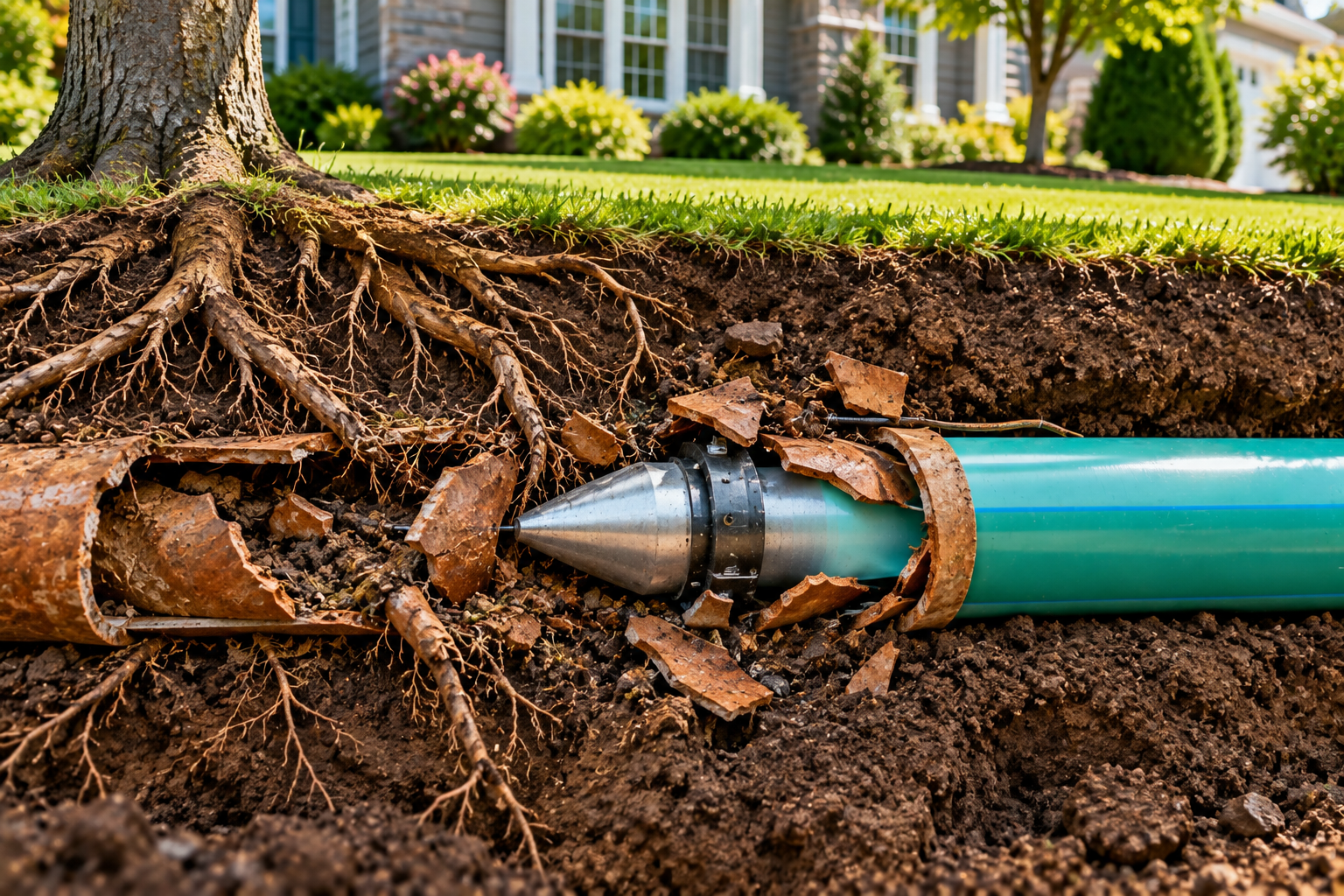 Subterranean | Can Pipe Bursting Fix A Collapsed Sewer Line? Subterranean | Will My Yard Be Destroyed During Replacement?